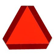Smv English Red Safety Sign 14 in. H X 14 in. W 2-C